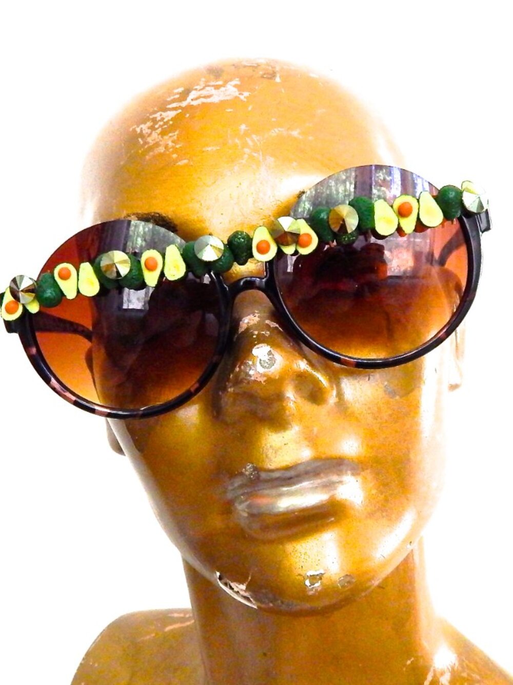 GASOLINE GLAMOUR HOLY TACOMOLE PEEKABOO SUNGLASSES  🥑🥑🥑